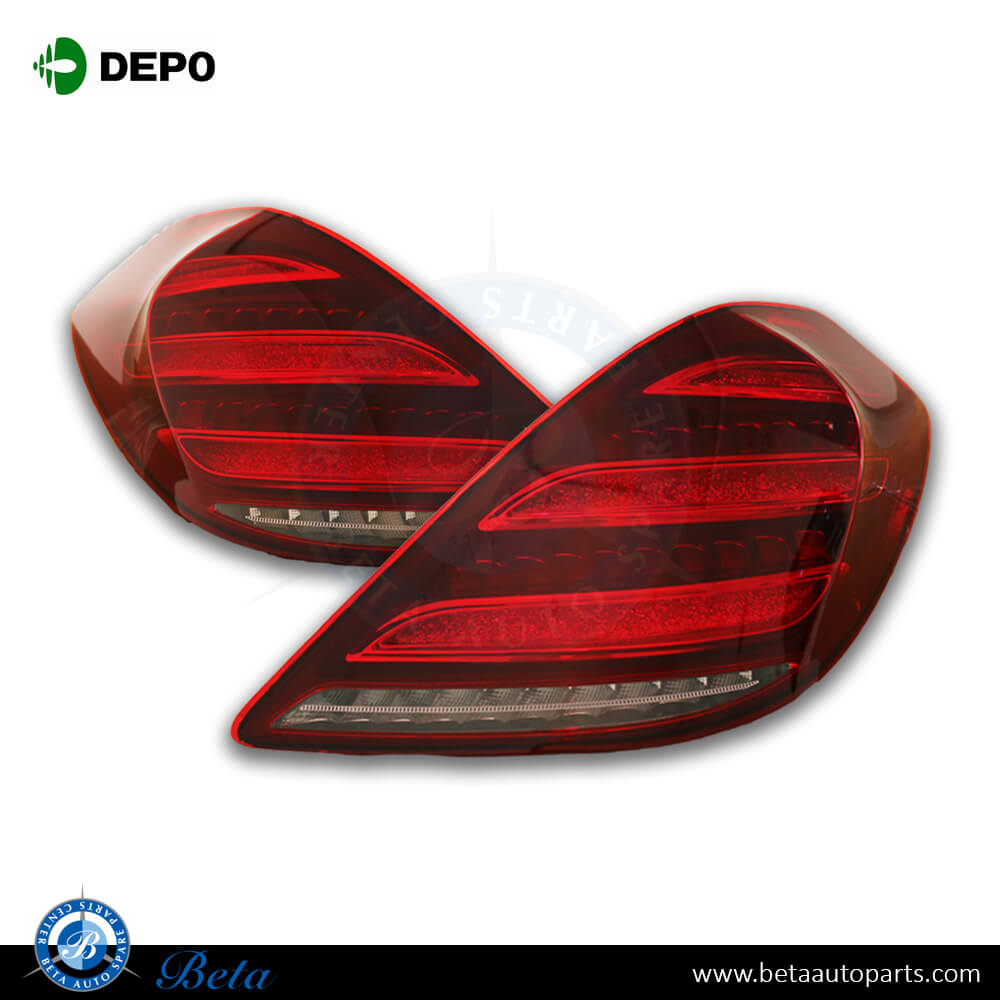 Tail Lamp LED Upgrade to 2018 Look for Mercedes S Class W222 2014-2017 models Tail Lamp LED Upgrade to 2018 Look for Mercedes S Class W222 2014-2017 models